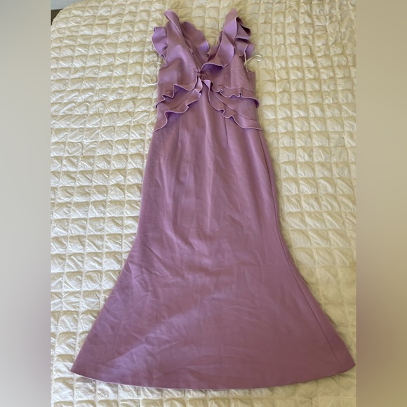 Elliatt Lilac Psychedelia Midi Dress - Picture 1 of 13